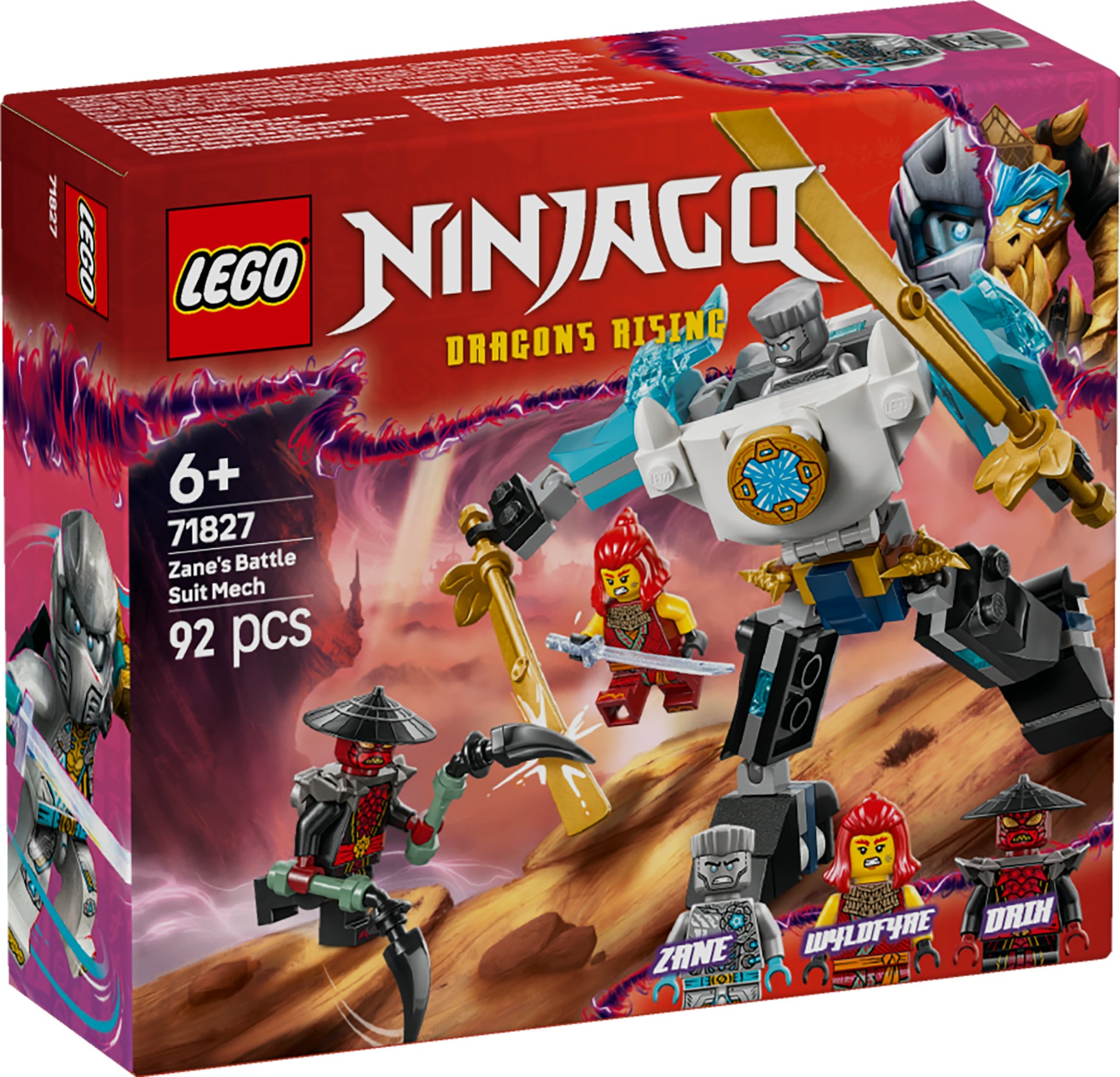 LEGO NINJAGO Mech da battaglia di Zane