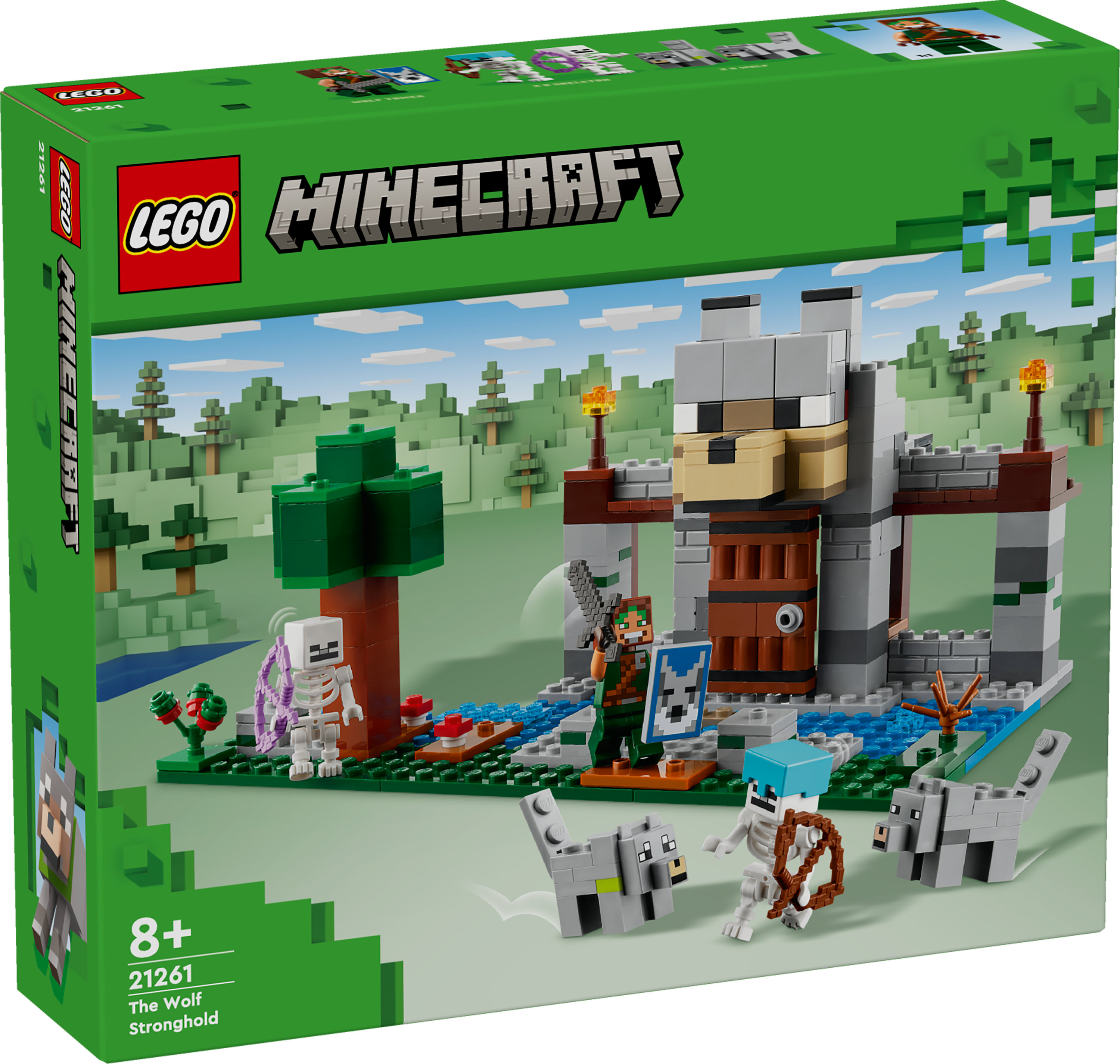 LEGO Minecraft Il castello del Lupo