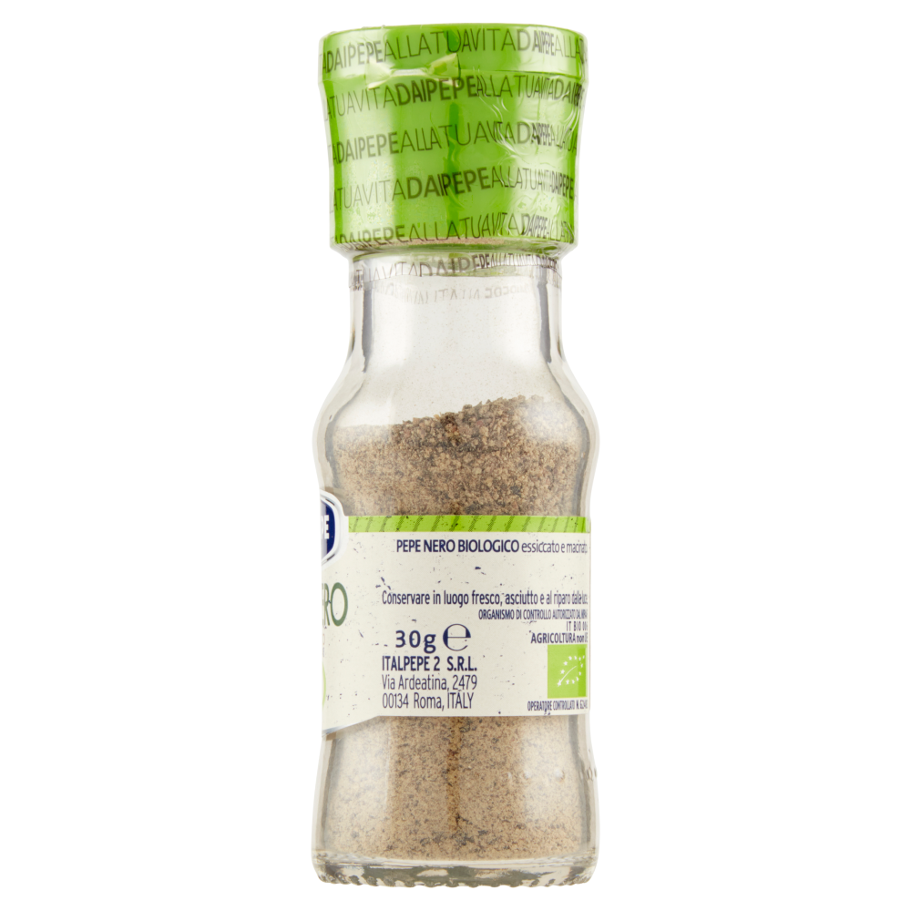 Italpepe Pepe Nero Macinato Bio 30 g