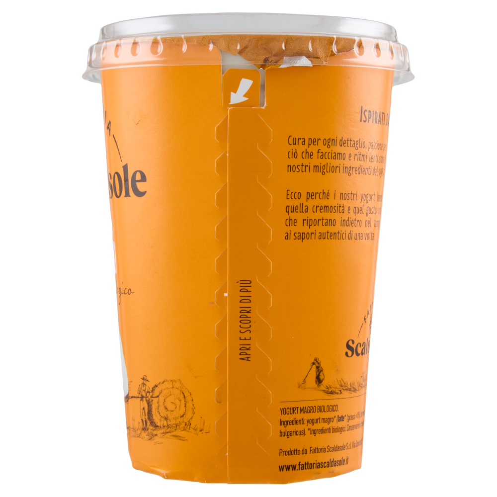 Fattoria Scaldasole Bianco Magro yogurt biologico 500 g