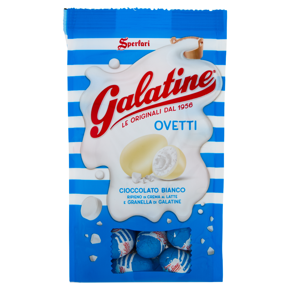 Galatine Ovetti Cioccolato Bianco 150 g