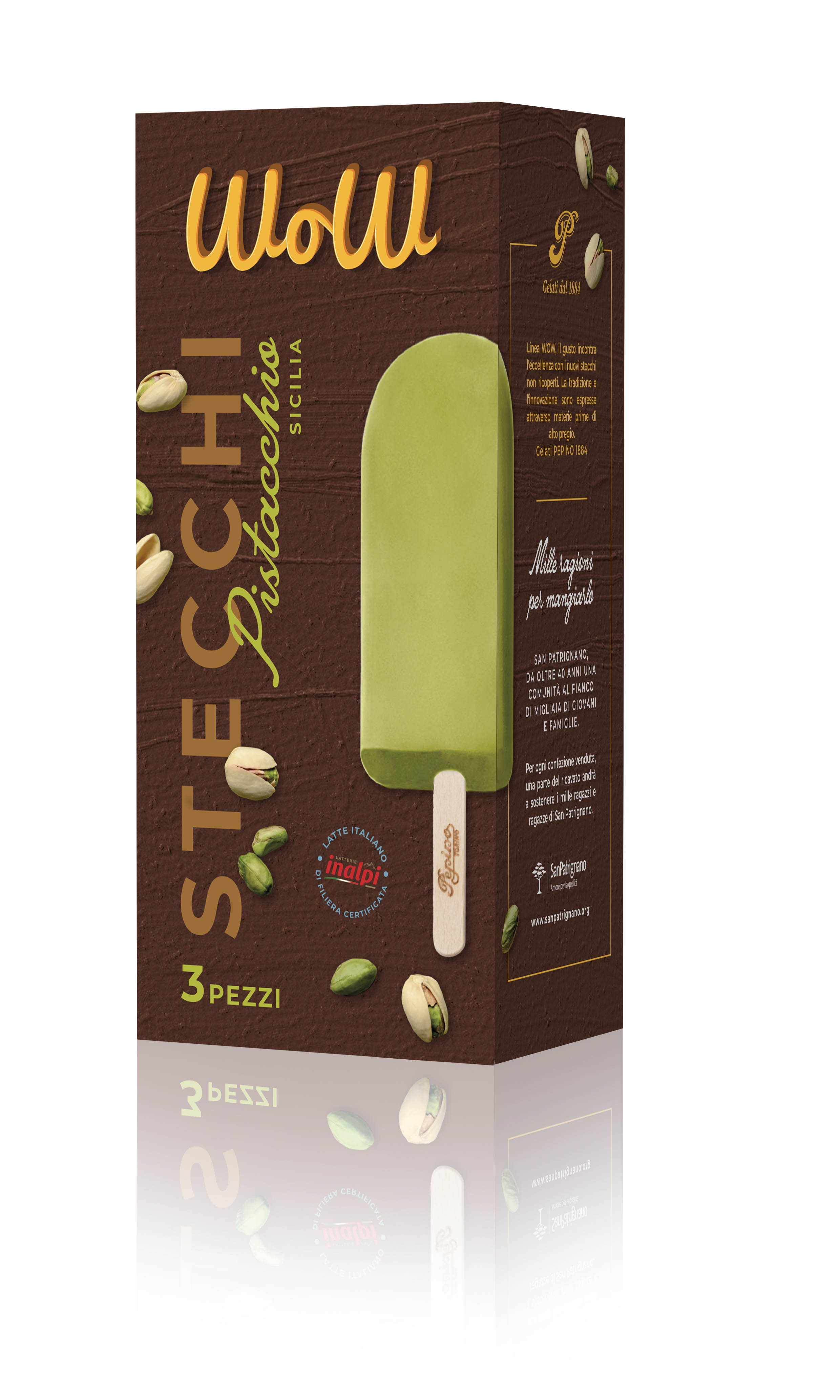 Stecco WoW pistacchio di Sicilia