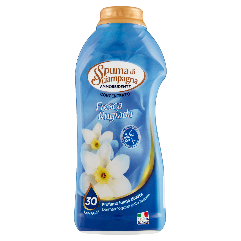 Spuma di Sciampagna Ammorbidente Concentrato Fresca Rugiada 600 ml