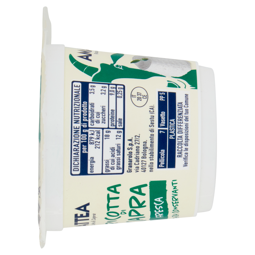 Amalattea Ricotta di Capra Fresca 100 g