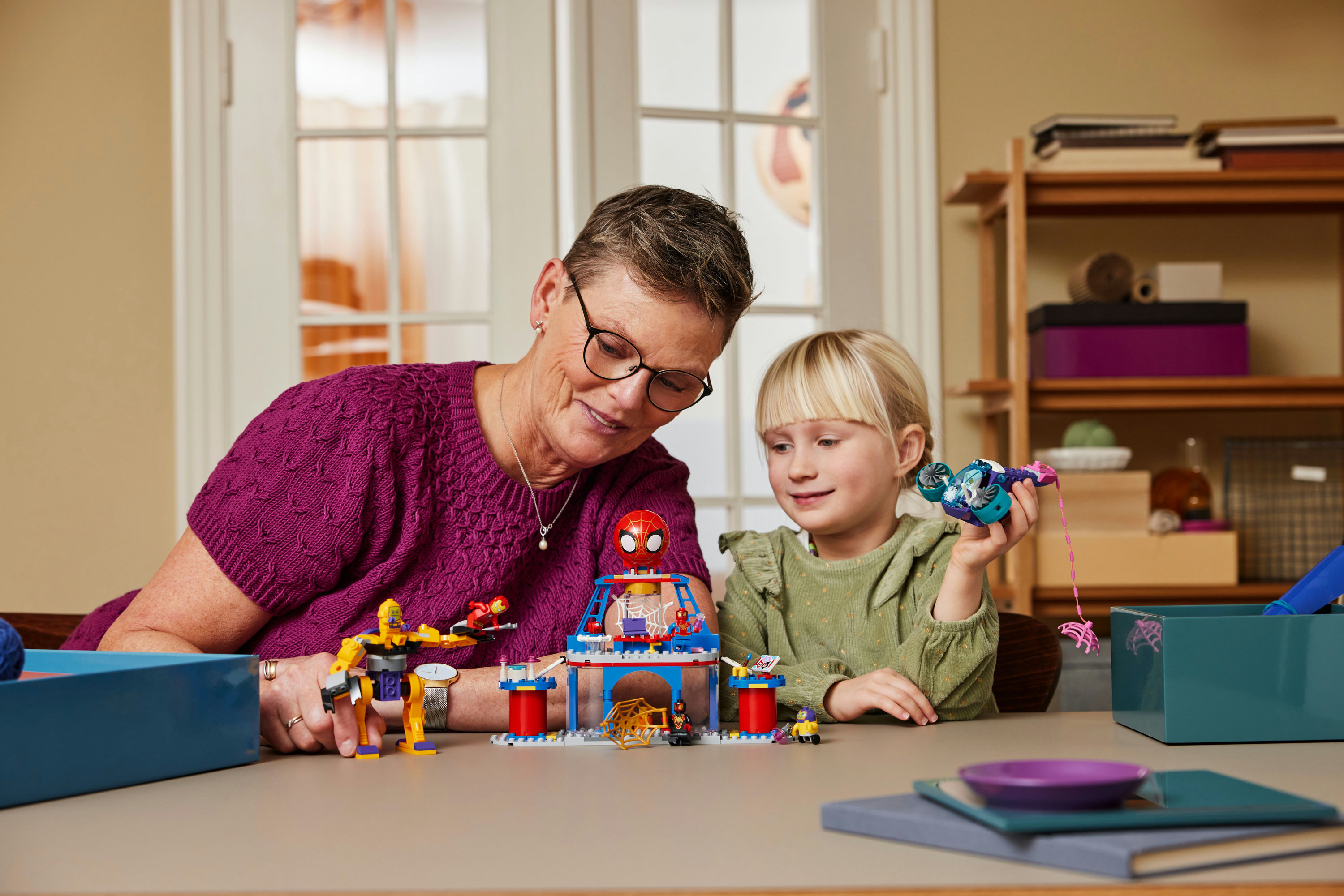 LEGO Quartier generale di Team Spidey