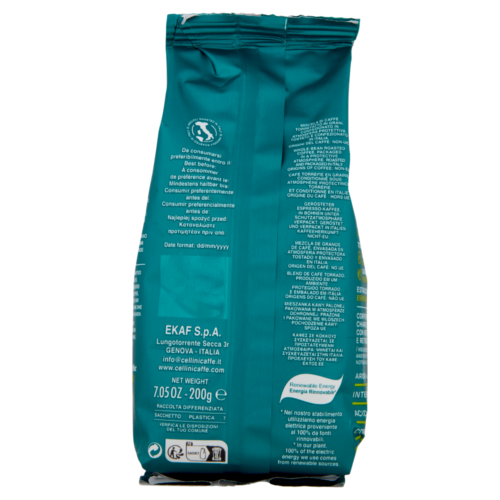 Cellini Caffè Specialty Coffee Delizia Caffè in Grani 200 g