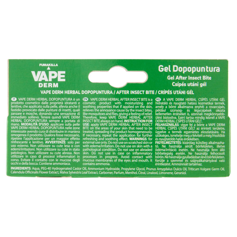 VAPE Derm Herbal Gel Dopopuntura 10 ml