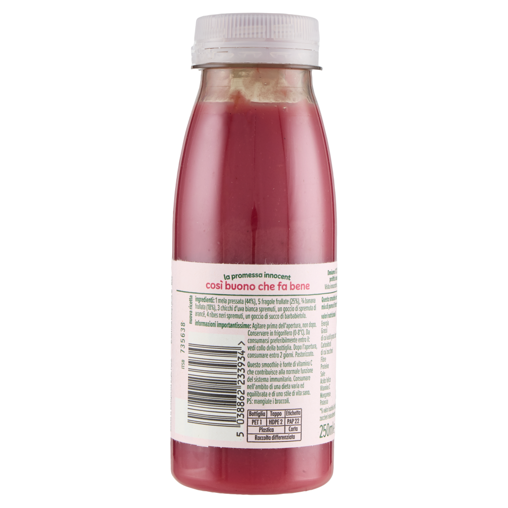 innocent smoothie Fragola, Banana e Mela 250 ml