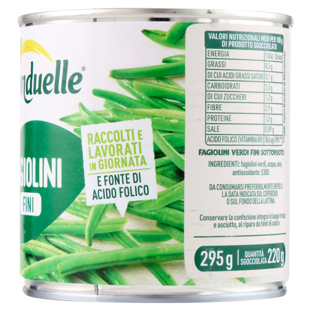 Bonduelle Fagiolini Fini 295 g