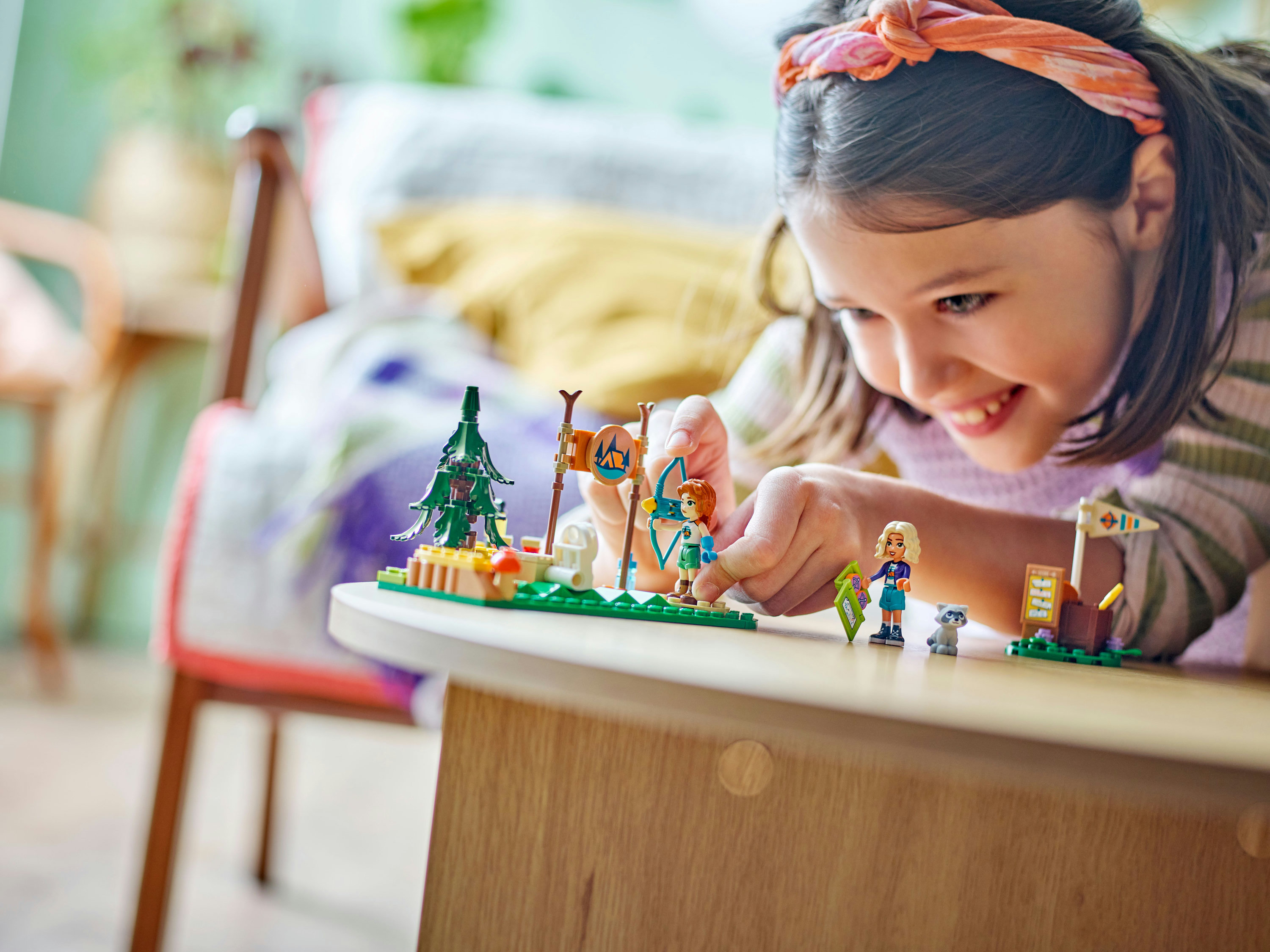 LEGO Friends Tiro con l&rsquo;arco al campo avventure