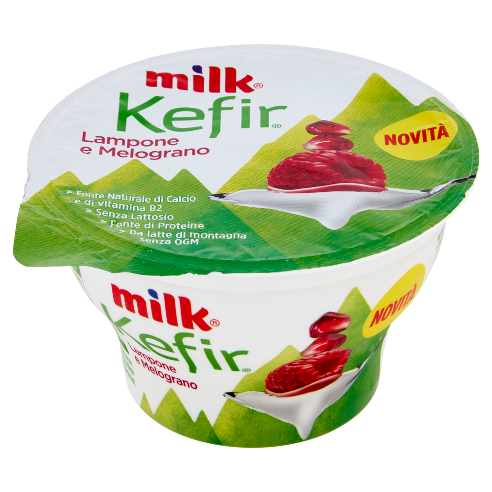 Milk Kefir Melograno e Lampone 150 g