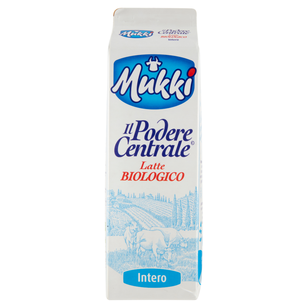 Mukki Il Podere Centrale Latte Biologico Intero 1 litro