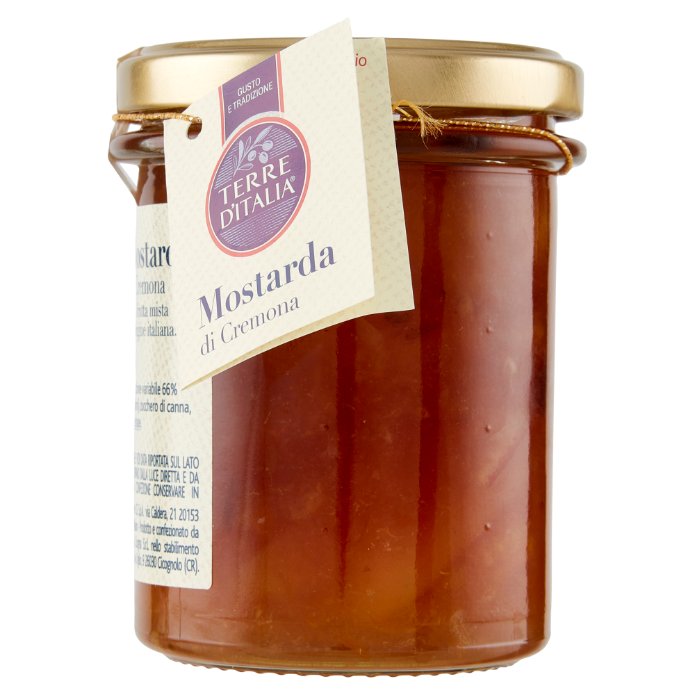 Terre d'Italia Mostarda di Cremona con frutta mista 240 g