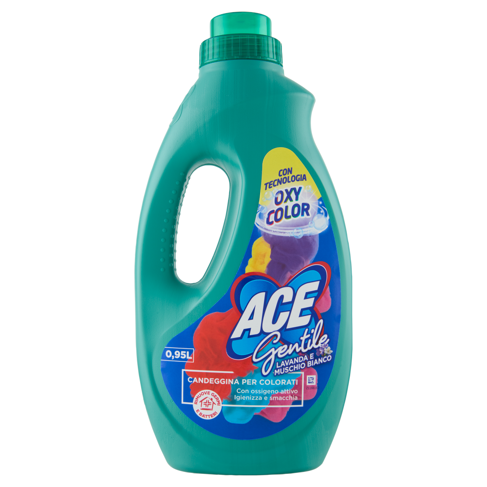 Ace Gentile Lavanda e Muschio Bianco Candeggina per Colorati 0,95 L