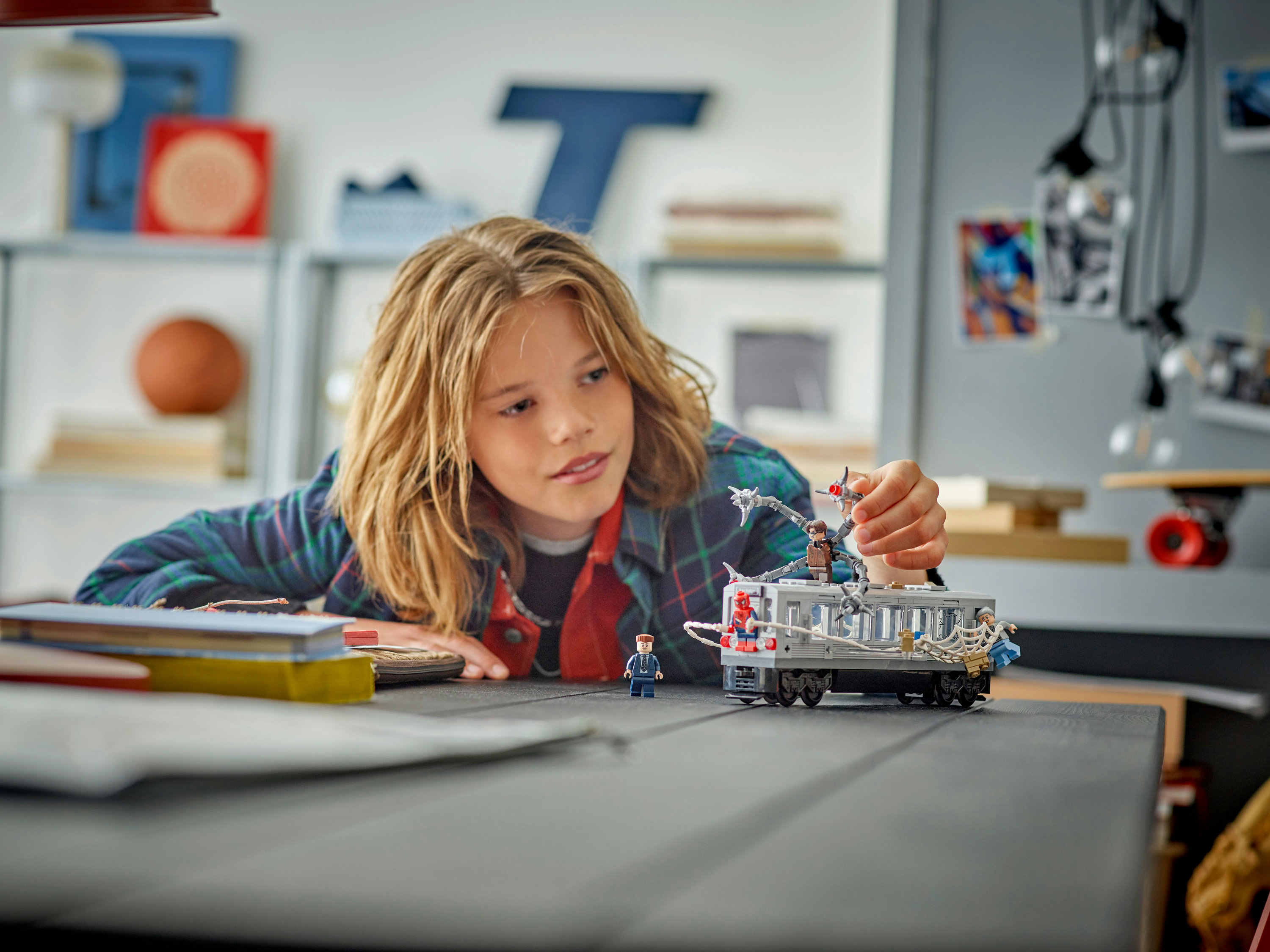 LEGO Spider-Man contro Doc Ock: duello sul treno