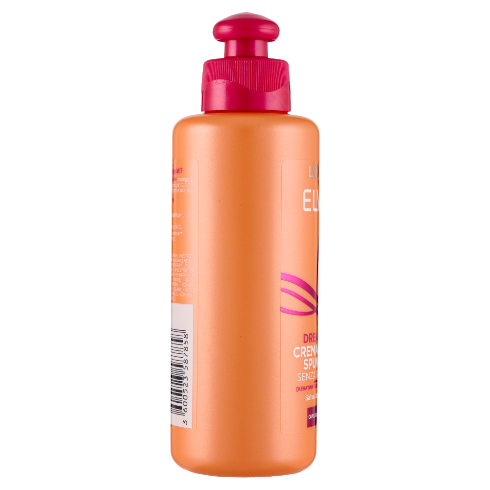 Elvive Dream Long Crema Bye-Bye Spuntatina Senza Risciacquo, per Capelli Lunghi Danneggiati, 200 ml