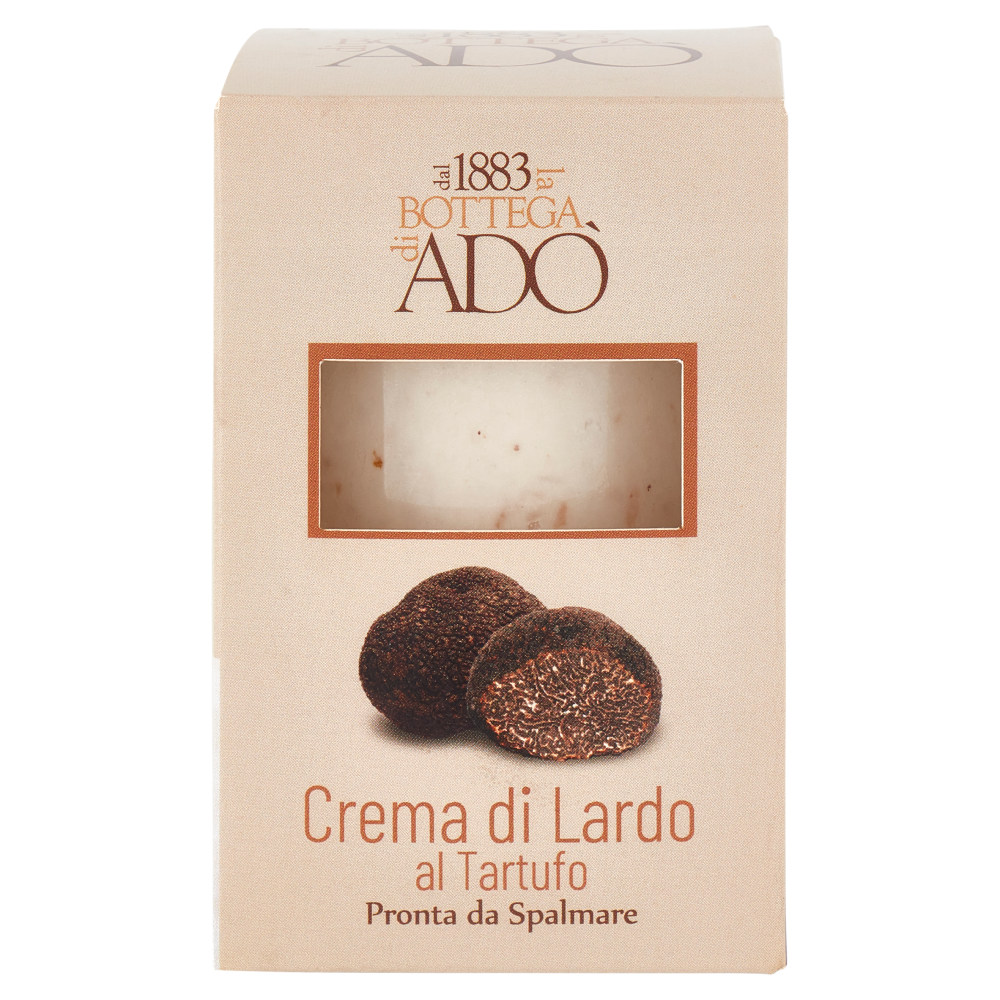 la Bottega di Ad&ograve; Crema al Lardo al Tartufo 130 g