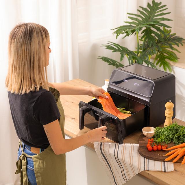 Cecotec 04986 friggitrice Singolo 9 L Indipendente 2850 W Friggitrice ad aria calda Nero