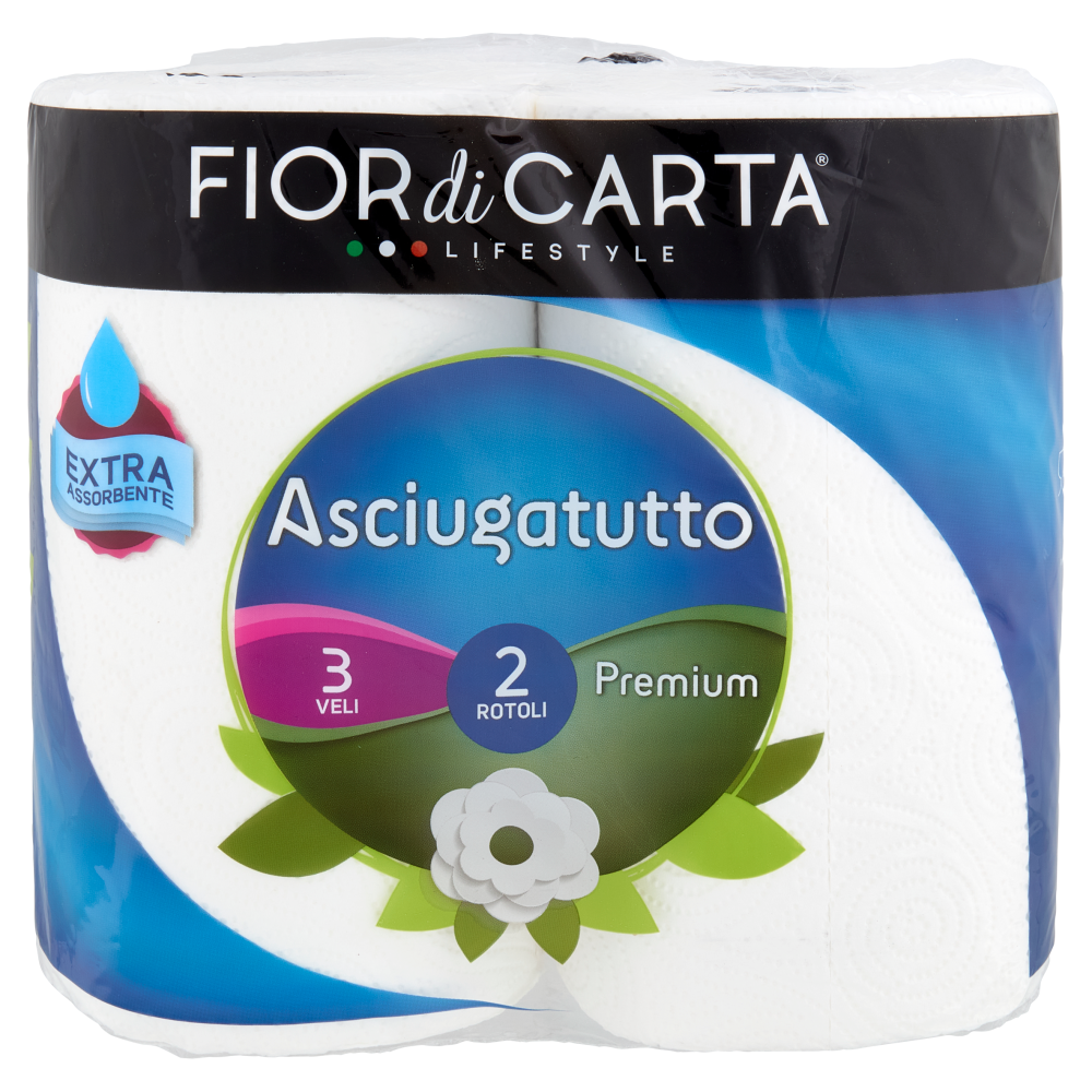 Fior di Carta Lifestyle Asciugatutto Premium 3 Veli 2 pz