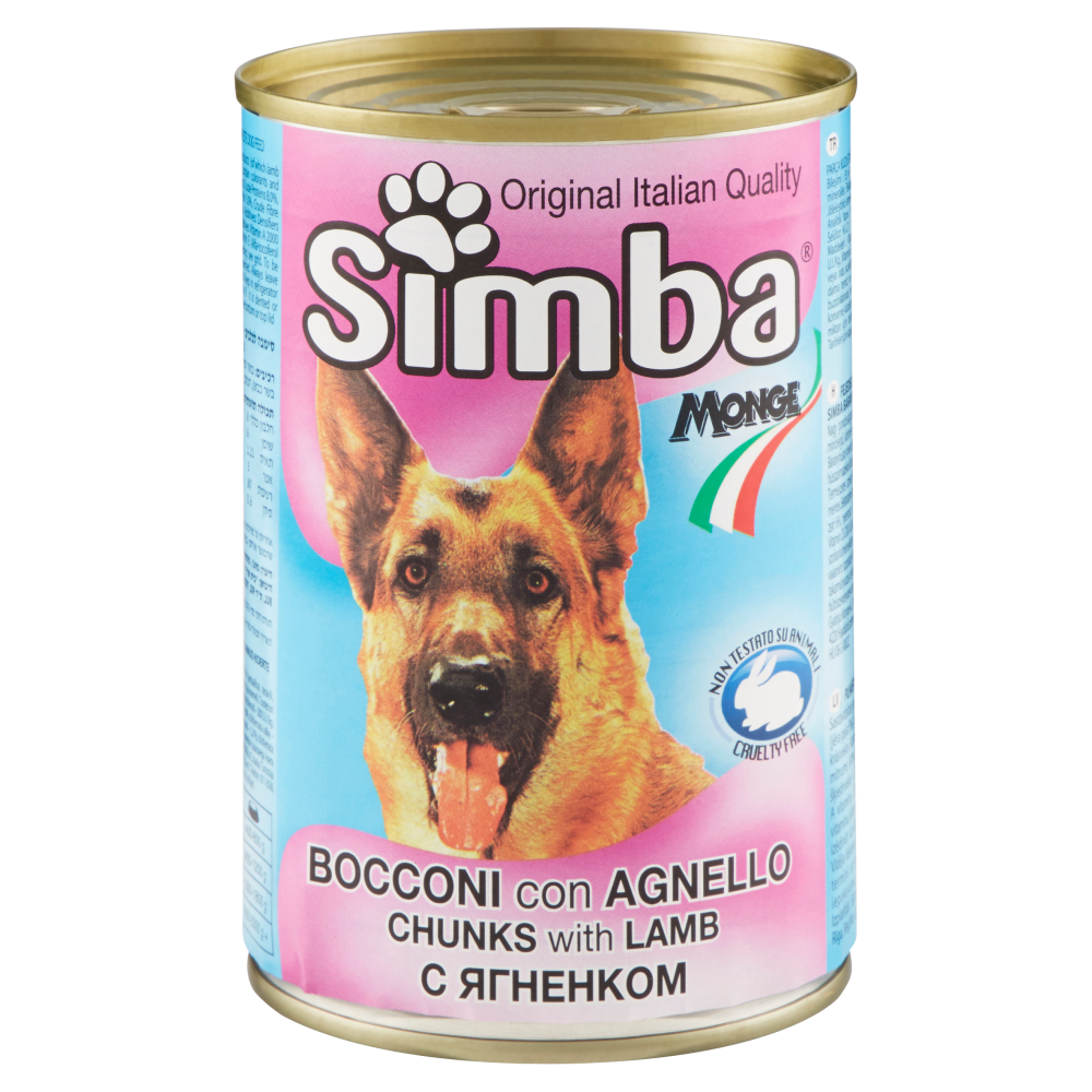Simba Bocconi con Agnello 415 g