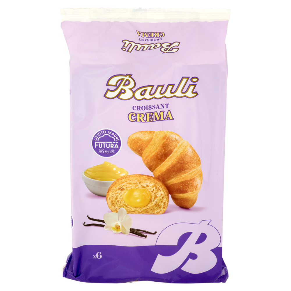 Bauli Croissant Crema 6 x 50 g