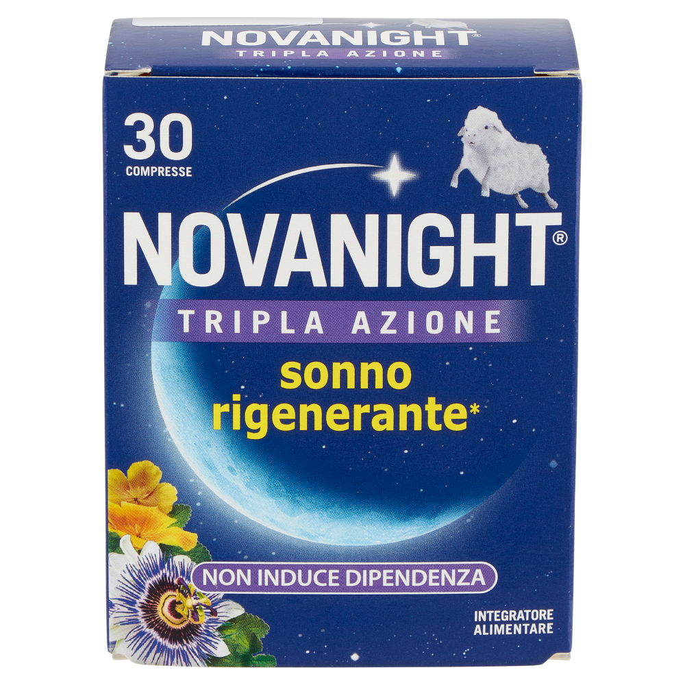 Novanight Tripla Azione sonno rigenerante* Compresse 30 x 0,975 g