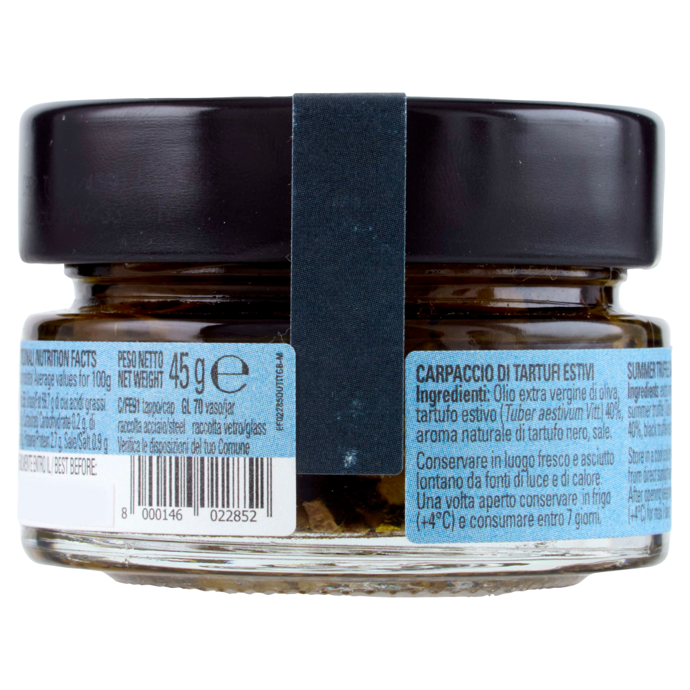 Urbani Tartufi Filosofia Naturale Carpaccio di Tartufo Estivo 45 g
