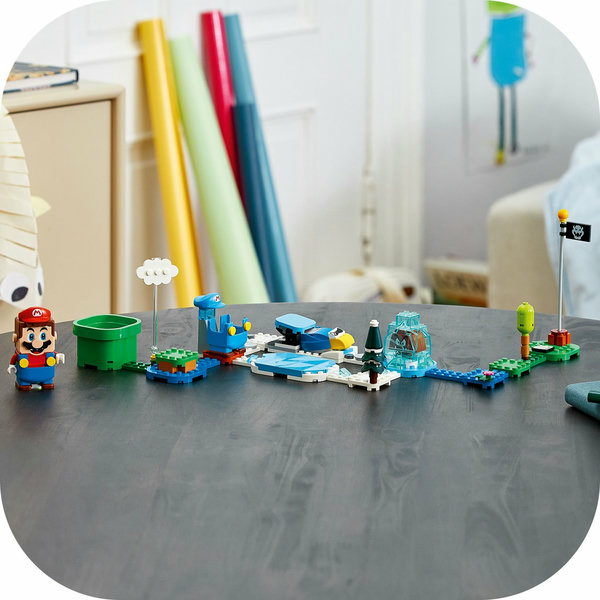 LEGO Super Mario Pack di espansione Costume di Mario ghiaccio e Mondo ghiacciato
