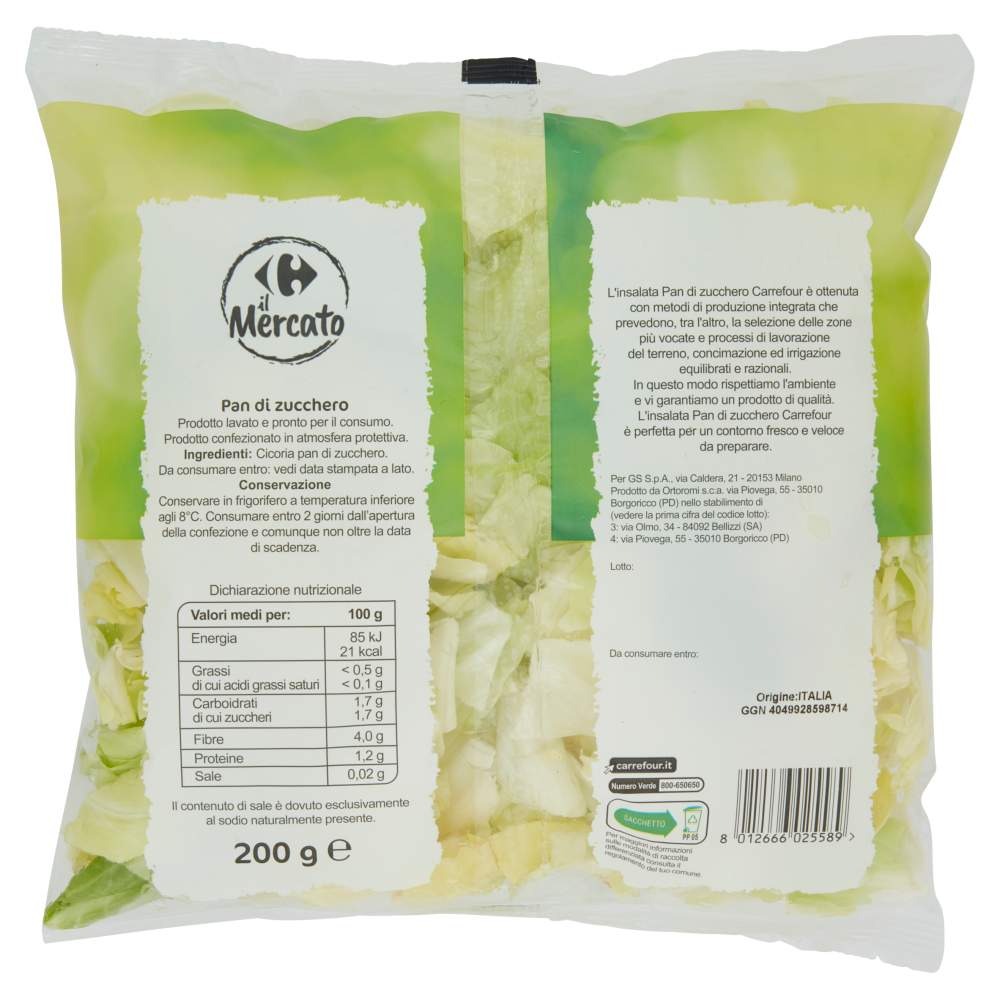 Carrefour il Mercato Pan di Zucchero 200 g