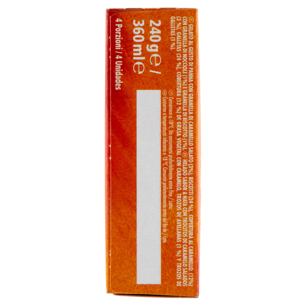 NESTL&Eacute; Maxibon Waffle Blonde Caramel 4 x 60 g