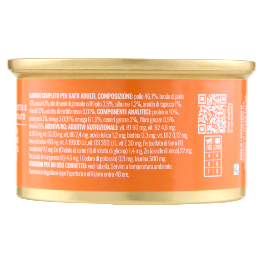 ADoC Complete For Cats Filetti di Pollo con Zucca in Brodo 80 g