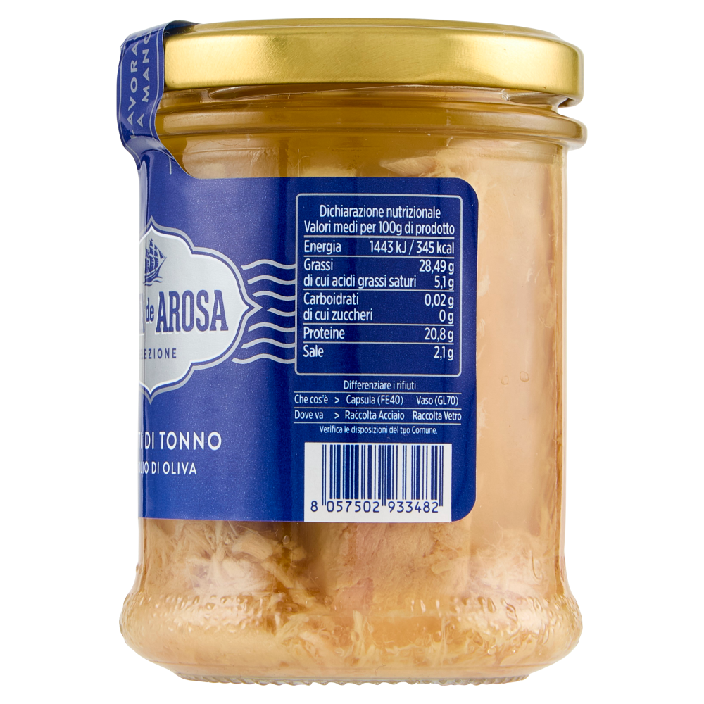Costa de Arosa Filetti di Tonno all'Olio di Oliva 180 g