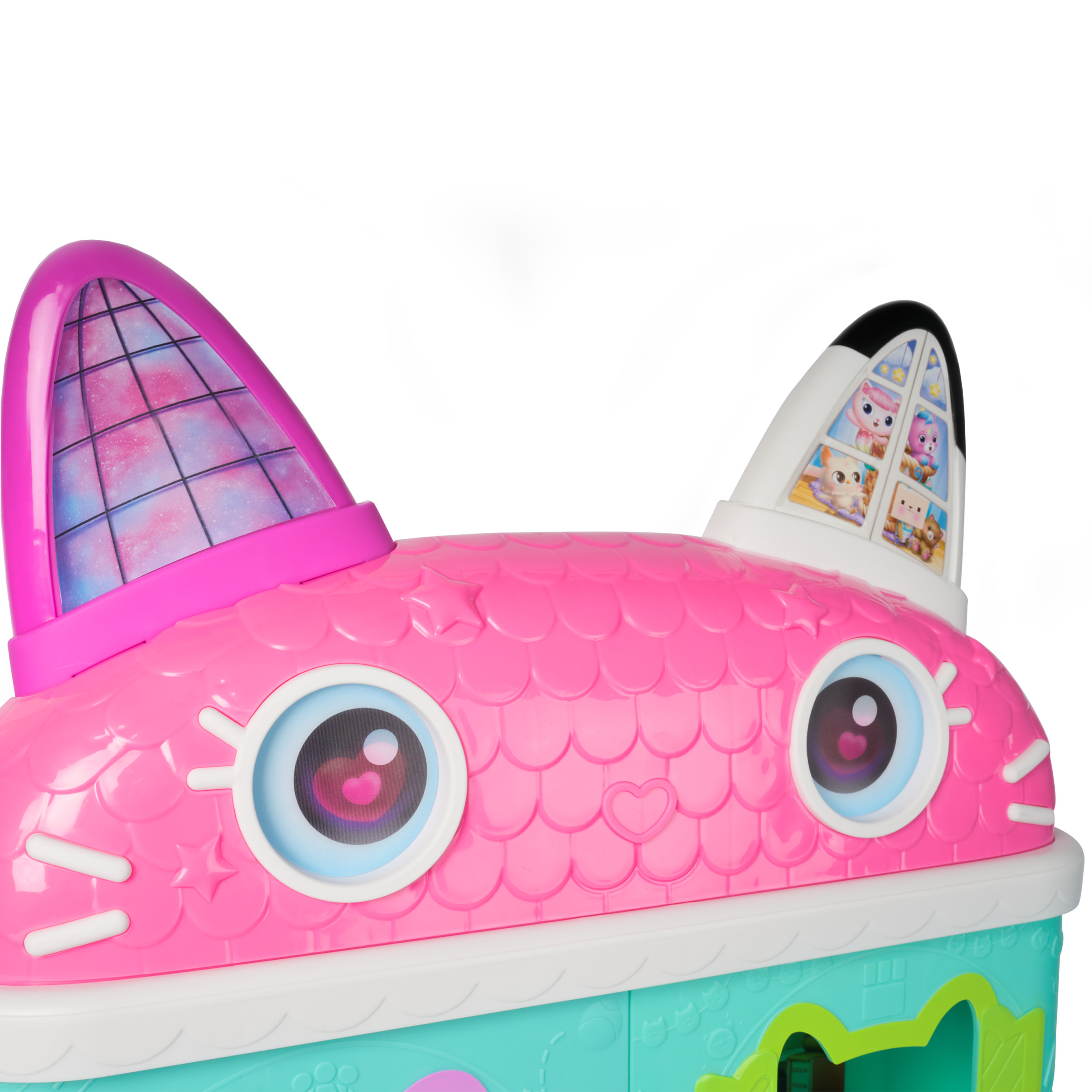 Gabby's Dollhouse The Movie, la Casa delle Bambole di Gabby a Tema Movie, Con Occhi Lenticolari, Personaggi e Mobili per la Casa delle Bambole, Alta 60 cm, 3+ Anni