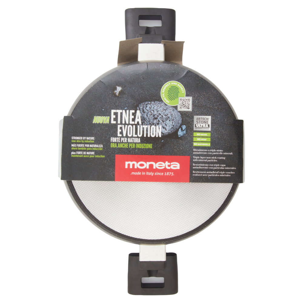 moneta Etnea Evolution casseruola 2 maniglie ø 24 cm 