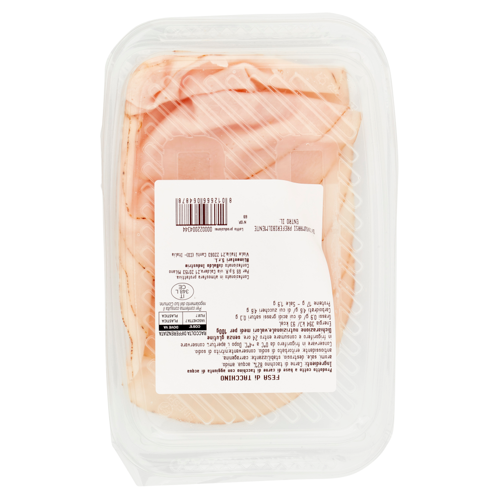 Carrefour il Mercato Fesa di Tacchino 65 g