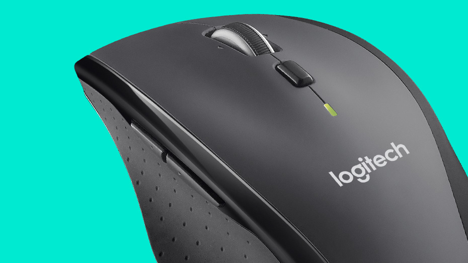 Logitech M705 Marathon Mouse Wireless, Ricevitore USB Unifying 2,4 GHz, 1000 DPI, 5 Pulsanti Programmabili, Durata Batteria di 3 Anni, Compatibile con PC, Mac, Laptop, Chromebook
