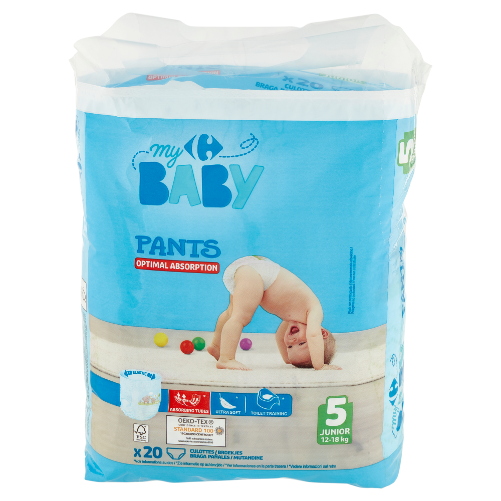 Carrefour my Baby Pants 5 Junior 12-18 kg 20 pz