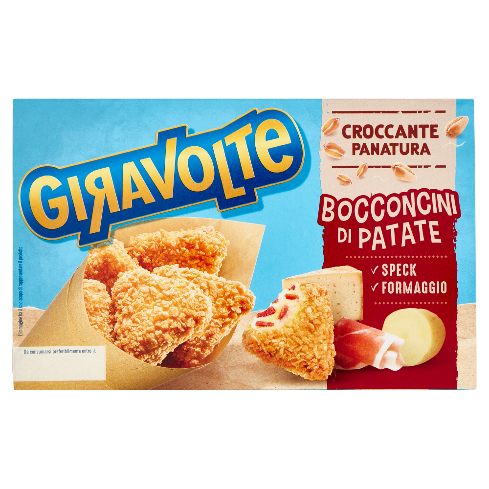 Giravolte Bocconcini di Patate Speck Formaggio 170 g