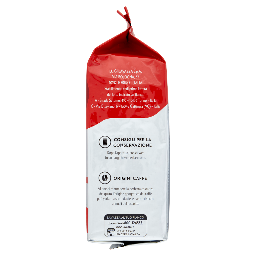 Lavazza Qualità Rossa Espresso Caffè in Grani 1000 g