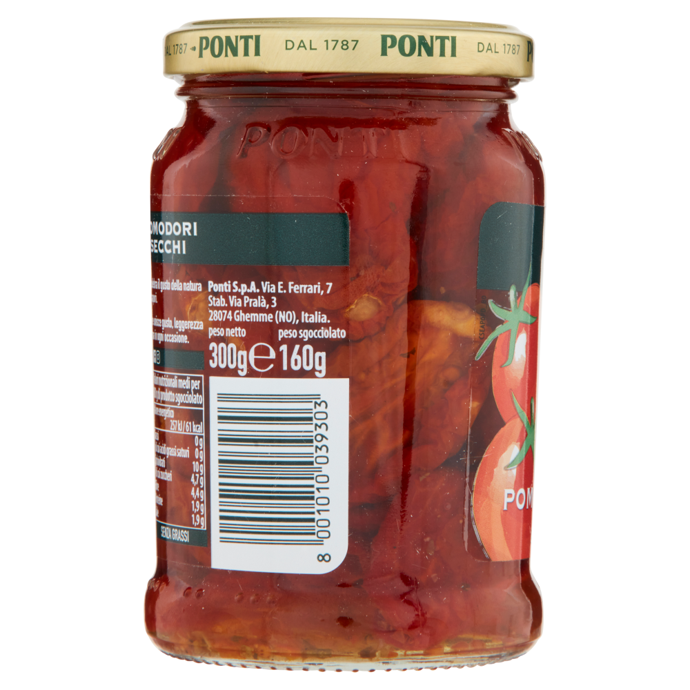 Ponti Zero Olio Pomodori Secchi 300 g