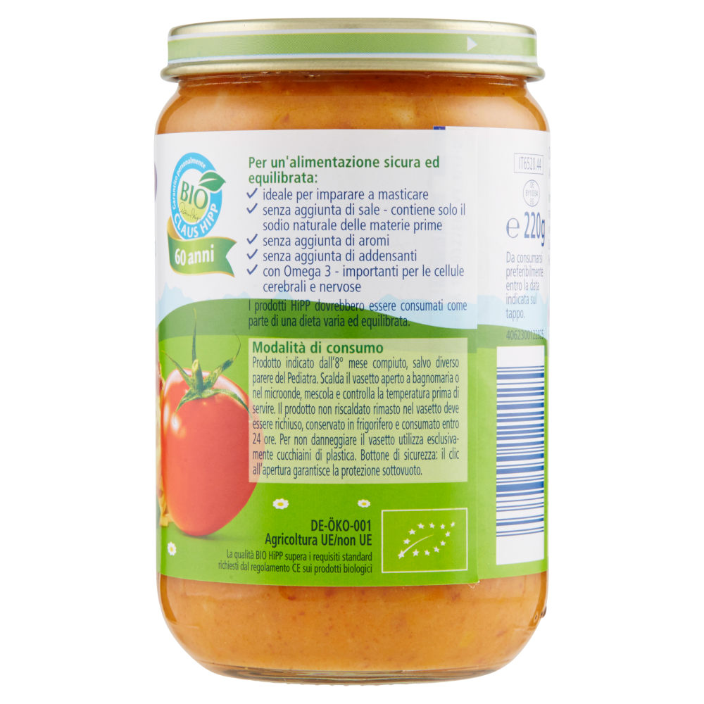 HiPP Biologico Pappa Completa Spaghettini al ragù 220 g