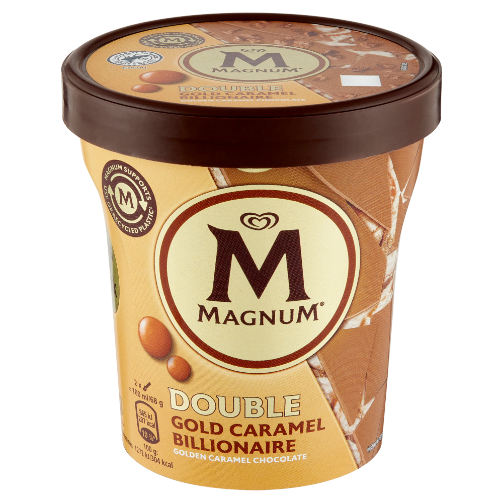 Magnum Double Gold Caramel Billionaire 303 g