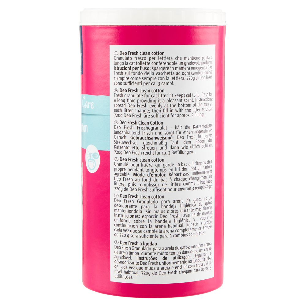 Vitakraft Care Deo Fresh Clean Cotton 720 g