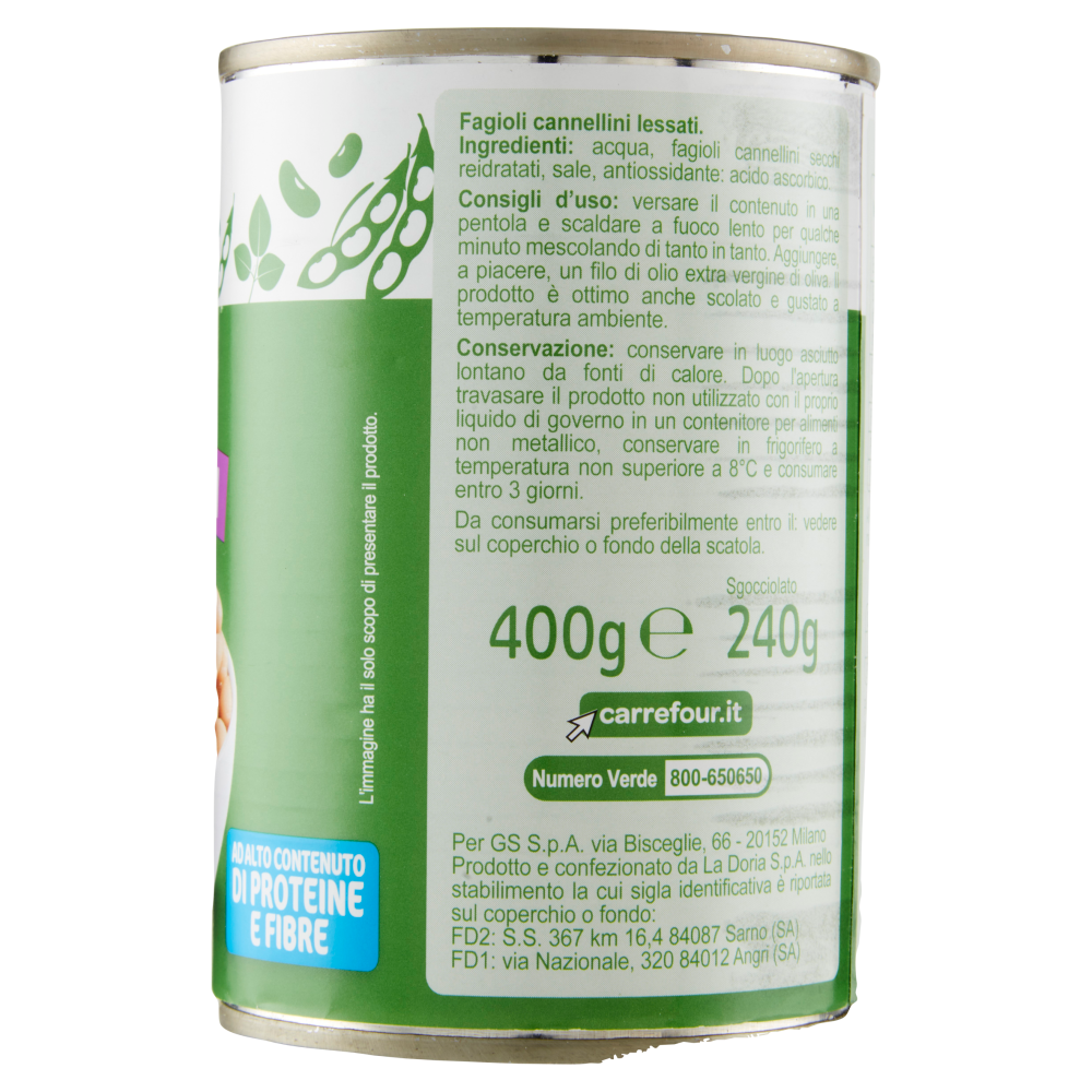 Carrefour Classic Cannellini 400 g