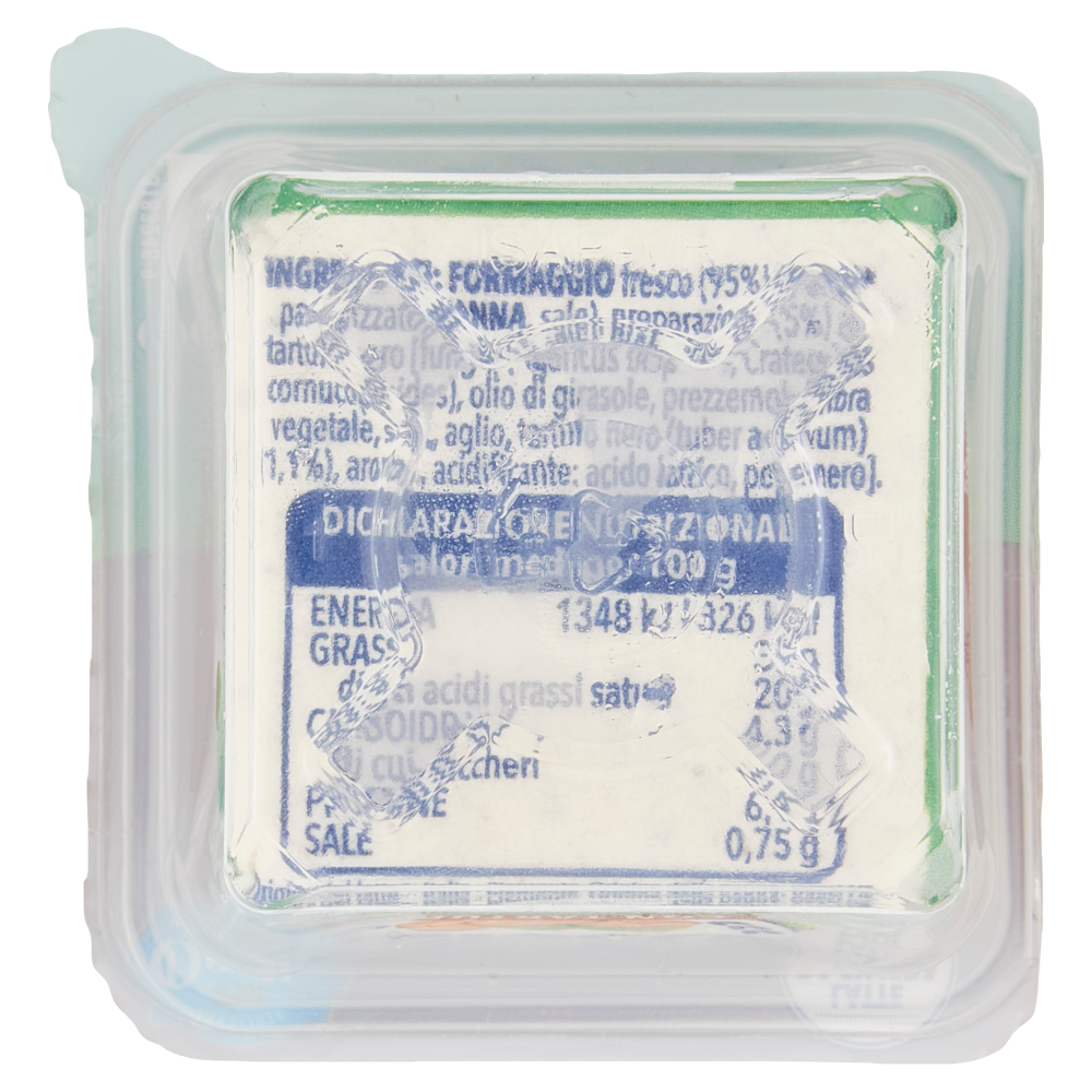 Fattorie Osella la Robiola Osella specialità di formaggio fresco con Tartufo­ 90 g