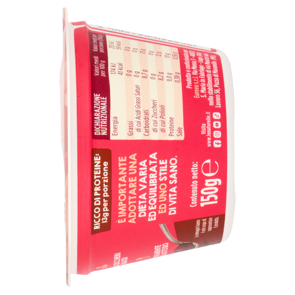 le Naturelle Cremoso a Base di Albume d'Uovo gusto Cioccolato 150 g