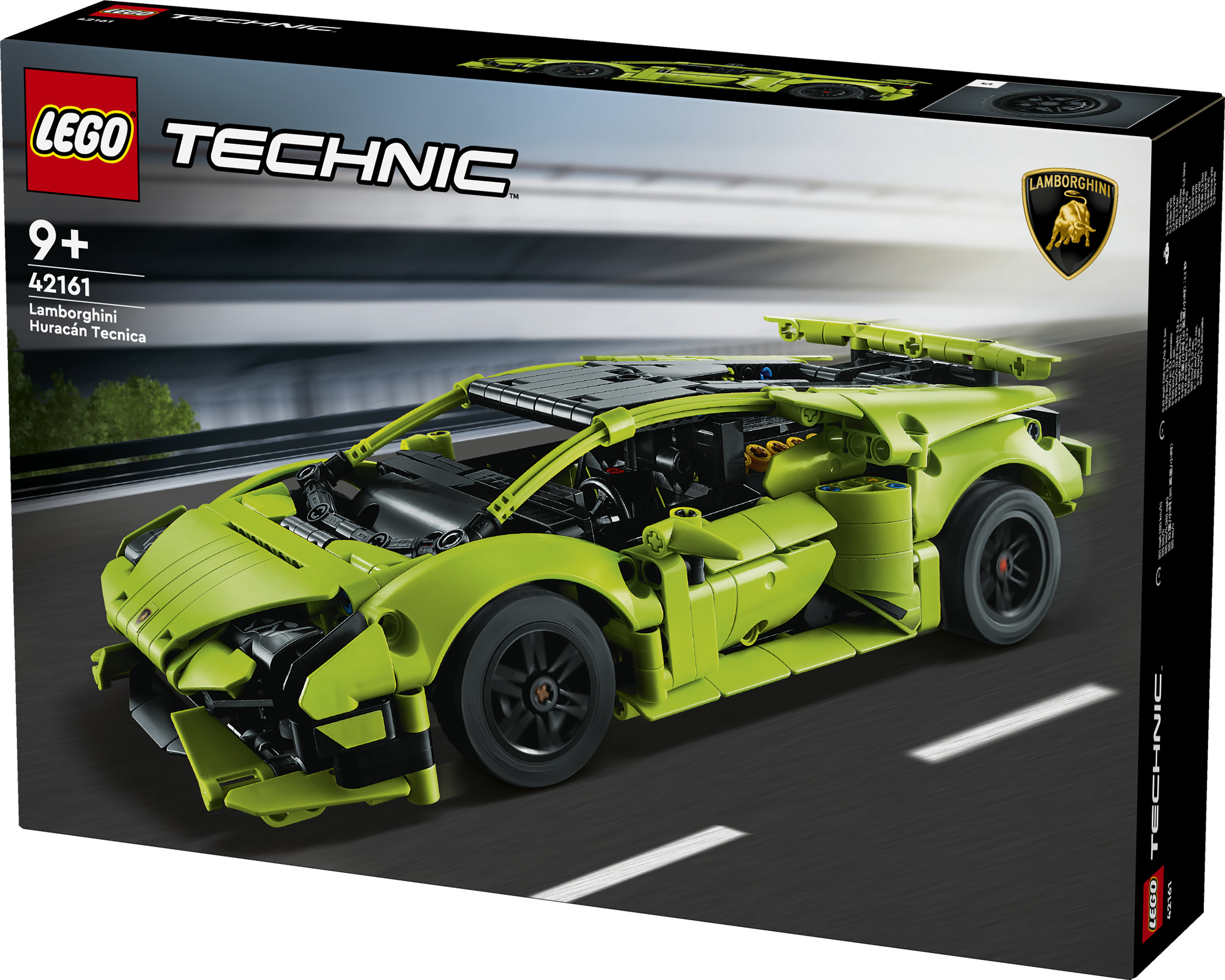 LEGO Technic 42161 Lamborghini Hurac&aacute;n Tecnica, Modellino di Auto da Costruire, Macchina Giocattolo per Bambini