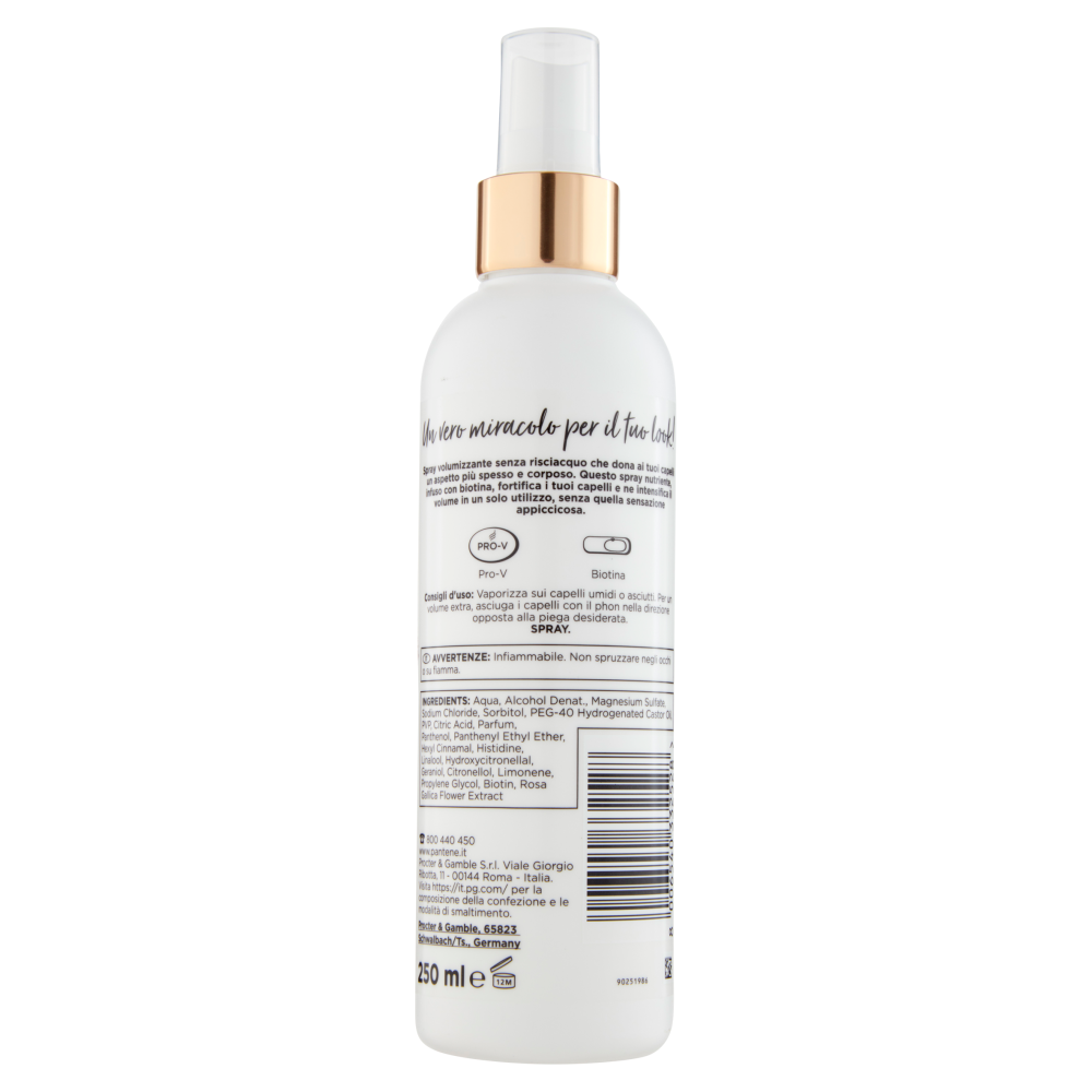 Pantene Pro-V Spray Volumizzante Volume Naturale 250 ml