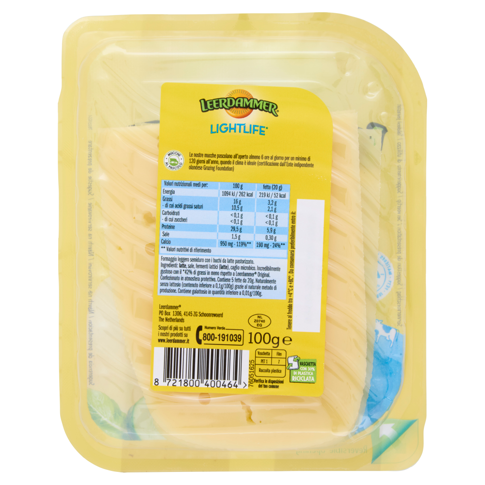 Leerdammer Lightlife* Fette 5 x 20 g