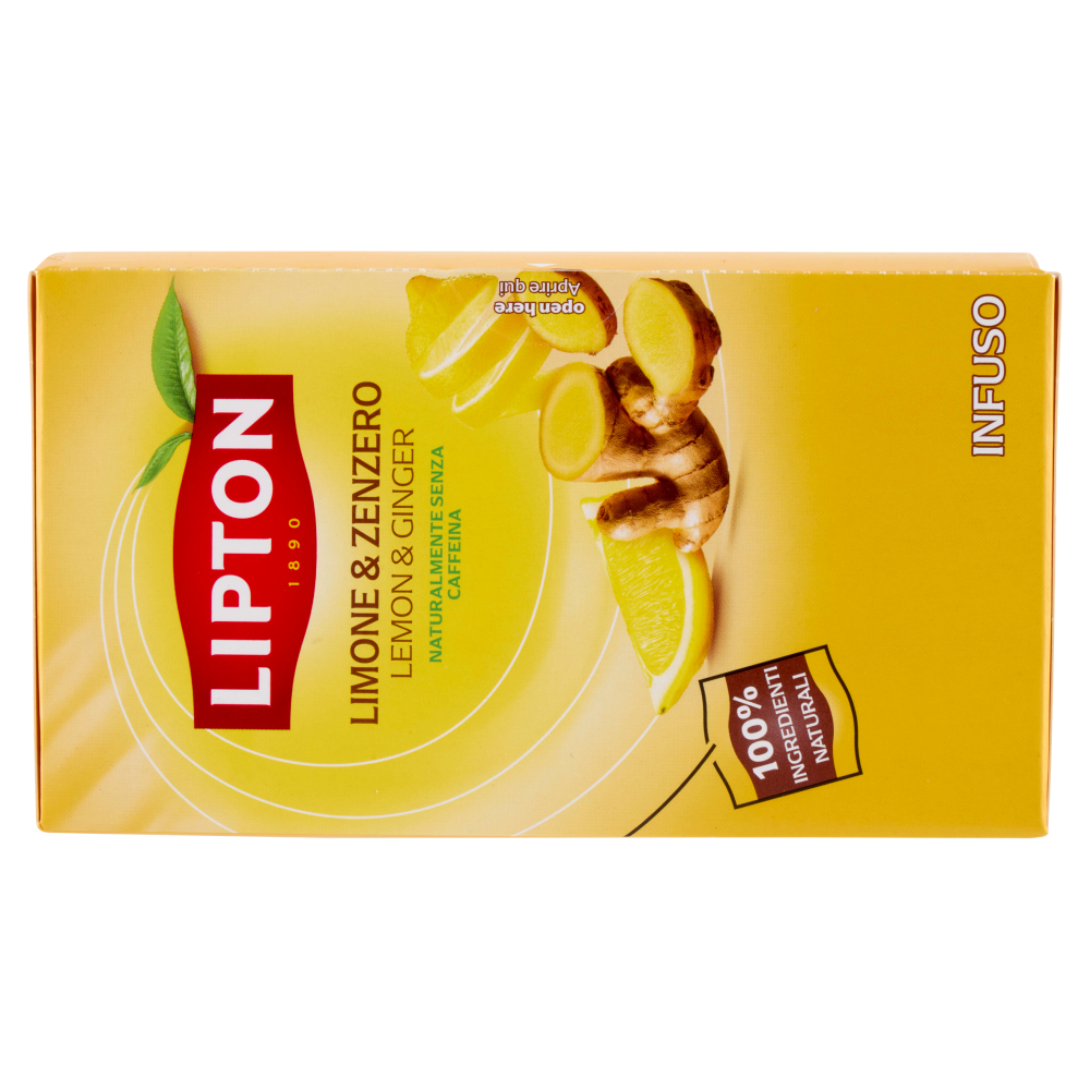 Lipton Limone & Zenzero Infuso 20 x 1,7 g